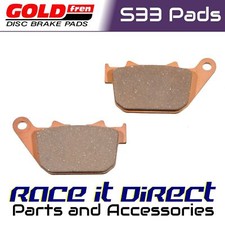 Bremsbel&auml;ge f&uuml;r Harley Sportster 1200 C Custom XL 2004-2010 hinten Goldfren S33