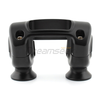 Handlebar Riser Top Cover for Harley Dyna Fat Bob Softail Fat Boy 1.25'' Clamps