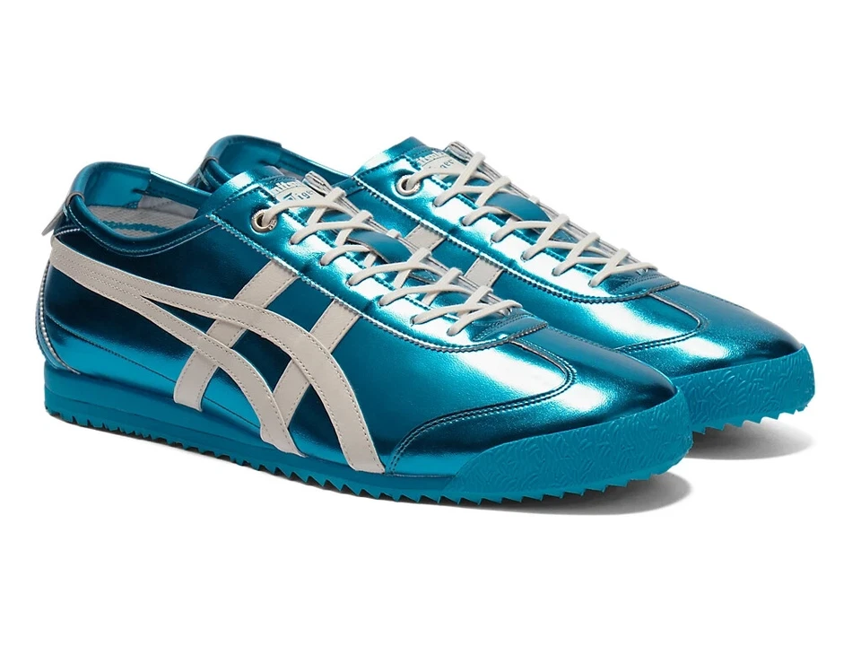 Onitsuka Tiger MEXICO 66 SD SERIE METÁLICA 1183C468 300 CREMA PÁLIDA COMO NUEVA