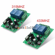 315MHz/433MHz 2 CH canali wireless relè RF telecomando interruttore ricevitore 220V