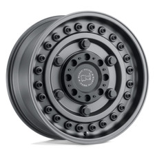 18 Inch Wheels Rims Lifted Ford F250 F350 Black Rhino Armory 18x9.5 -18mm 8x170