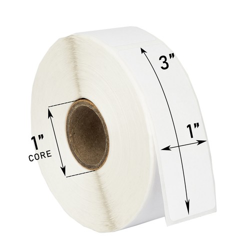Etiquetas térmicas directas CEBRA / ELTRON 1x3 (1"" x 3") - (56) rollos de 520 - Imagen 5 de 7