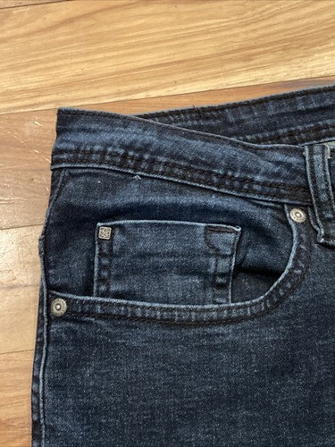 Buffalo David Bitton Jackson Straight Stretch Blue Jeans Men TAG 40 Fits 40 x 29 - Picture 8 of 12