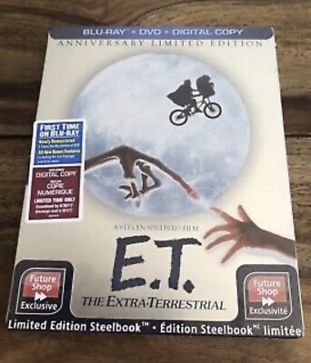 E.T. - Bluray Steelbook Future Shop - Neu/New/Sealed - Ultra Rar