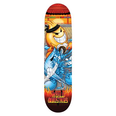 World Industries Kombat Flameboy Wet Willy 8.25 Skateboard Deck | eBay