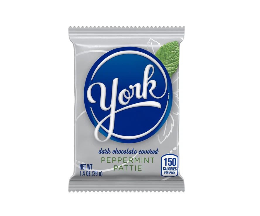 YORK Peppermint Patties Standard Bar 36-Pack (36 x 1.4 oz. bars) Bulk Value - Image 2 of 3