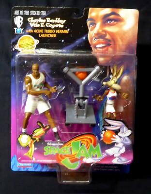 Space Jam Set of 4 Figs New 1996 Michael Jordan, Barkley, Bugs