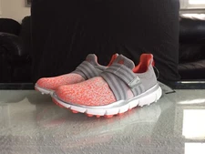 Adidas Golf Climacool Knit Womens Spikeless Sneaker Cleat Gray Coral Pink F33545