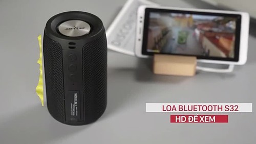 TRAGBARER WIRELESS BLUETOOTH LAUTSPRECHER STEREO SUBWOOFER SD MUSICBOX NEU - Video 1 von 1