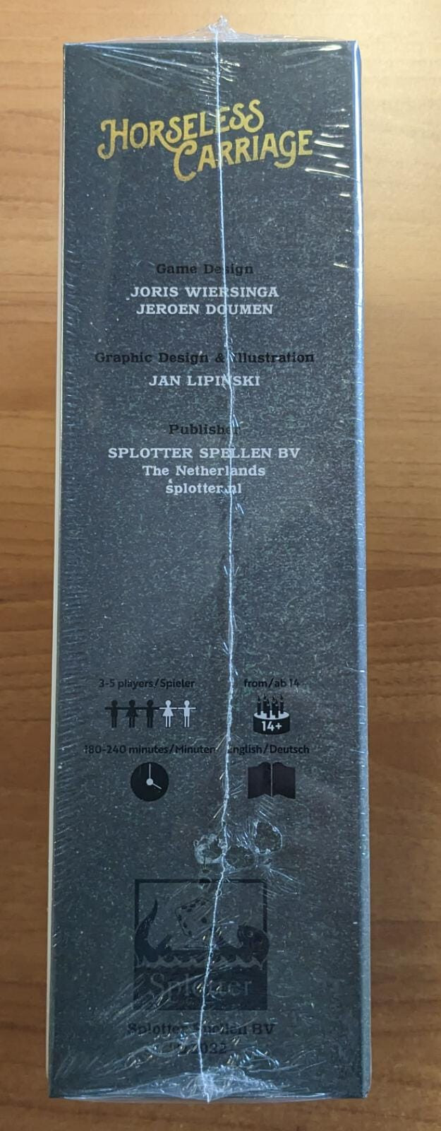 Horseless Carriage Splotter Spellen Boardgame Board Game