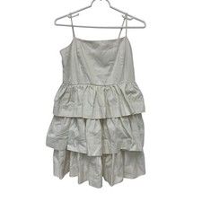 Forever21 Layered Dress Cottagecore Coquette Womens M Spaghetti Strap Polyester