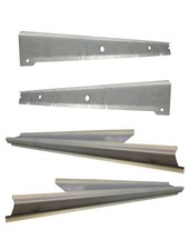 1998-02 Dodge Ram Pu 4dr Quad Cab Inner Outer Rocker Panels Pair