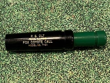 PS OLT T-20 Fox Coyote Call (Green & Black)Best Speck Goose Call-Never Been Used