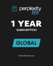 Perplexity Pro 1 Year  | Annual Subscription | AI assistant