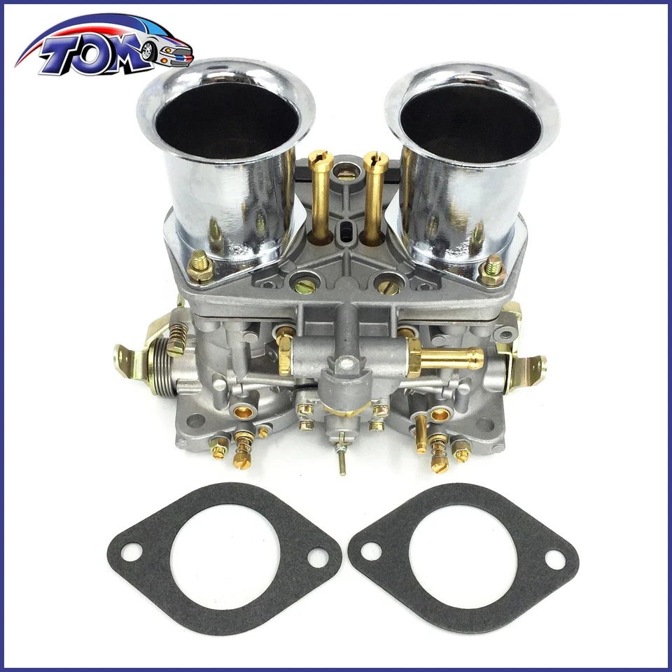 2PCS Carburetor Set For Volkswagen Beetle 44 IDF Weber 2 BARREL Jaguar Porsche - Image 2 of 4