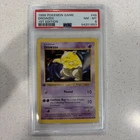 1999 Pokemon Base Set #49 Drowzee 1st Edition PSA 8