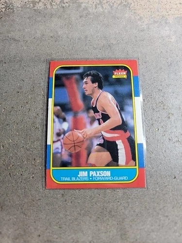 1986-87 Fleer - Jim Paxson #85