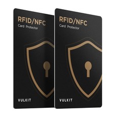 RFID Blocking Cards 2 Pack Credit Card Protector NFC Contactless Wallet UK