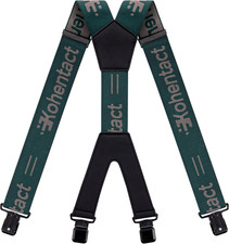Men  s Industrial Strength Suspenders 2-Inch Wide X-Back Heavy Duty Braces Strong