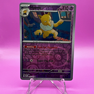 Pokemon TCG Hypno 097/165 SV Scarlet & Violet 151 Reverse Holo Mousho
