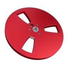 Open Reel Sound Tape Empty Reel Aluminum Alloy 3 Holes 1/4 7 Inch Empty Tape