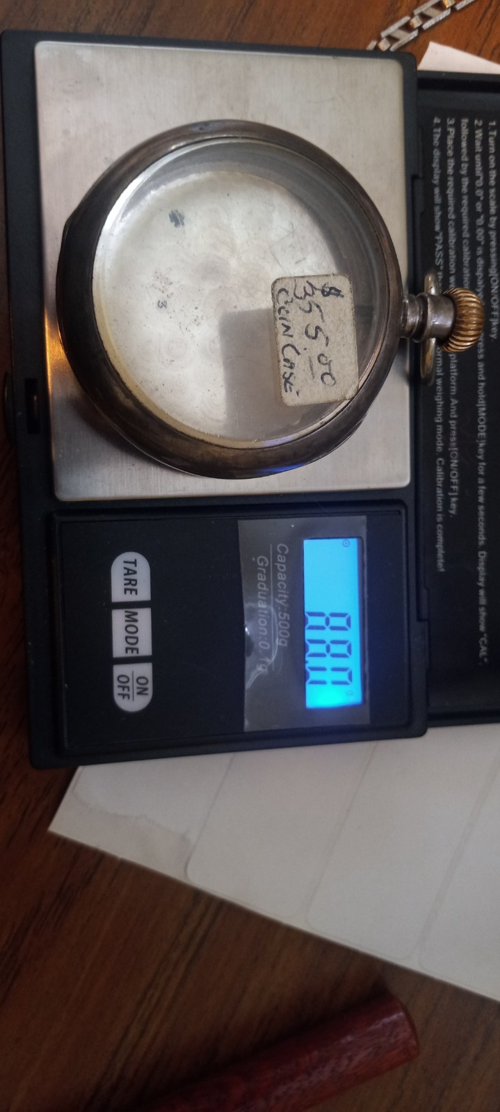 Solid Coin Silver (88grams) Almost 3 Ounces!, Hin… - image 3