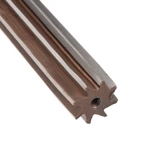 18mm Hand Reamer Alloy Tool Steel H8 8 Straight Flutes Metric Reaming Drill Bit