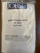 Jobst Farrow Silver AD Liner FLSF-AD2 Size Small S Knee High Sock FarrowWrap