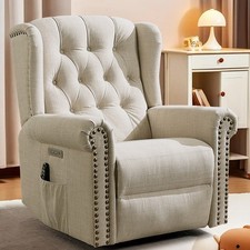 Power Nursery Glider Recliner Chair Electric Swivel Rocker Recliner with Massage