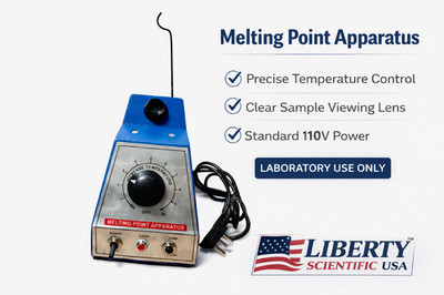 MELTING POINT APPARATUS BEST LAB EQUIPMENT WITH FREE SHIPPING USA