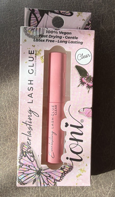 ioni Everlasting Eyelash Glue Clear Vegan Fast Drying Latex Free