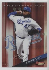 2015 Bowman's Best Red Refractor /5 Johnny Cueto #42 6e0