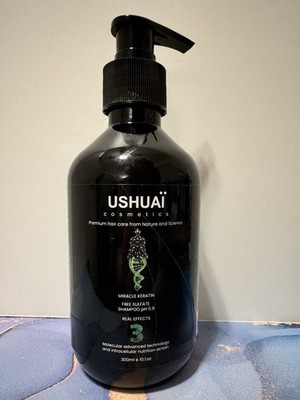 Ushuai Cosmetics Miracle Keratin Shampoo 10.1 fl oz