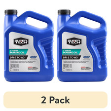 2 Pack Super Tech Tc-w3 High-performance Marine Outboard 2 Cycle Engine Oil 1 2 Pack Super Tech Tc-w3 High-performance Marine Outboard 2 Cycle Engine Oil 1