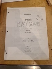 Gaslight Village Script Ratman 1966 Mellerdrama Lake George, NY Paul Killiam