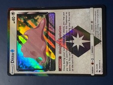 Ditto 154/214 Prism Star Rare Lost Thunder Pokemon Holo Card - LP