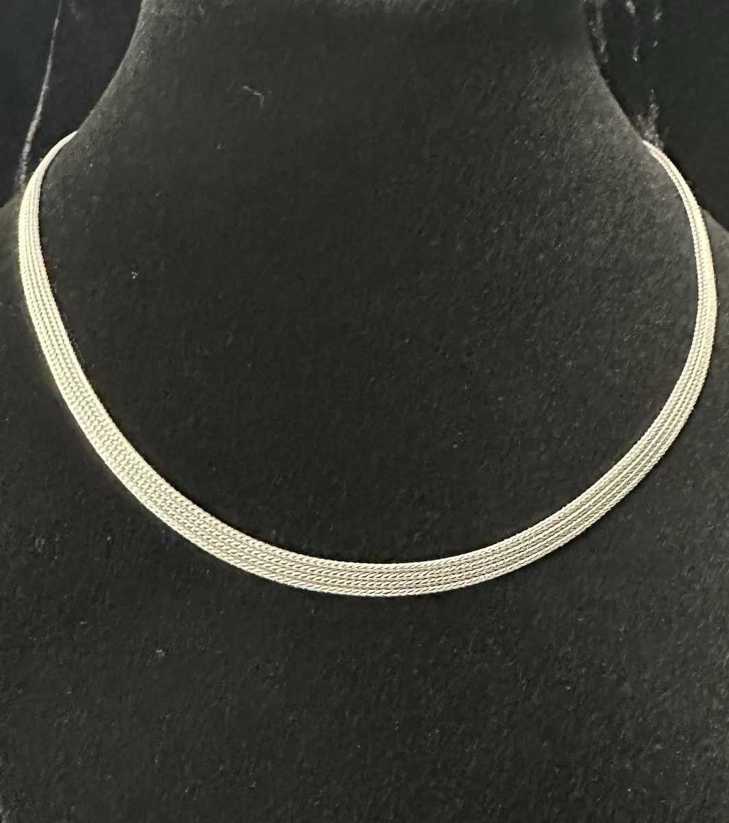 シルバー925 milor italy ネックレス 喜平 76cm ロング Milor Choker Sterling Silver Fine Jewelry for Sale | Shop Designer