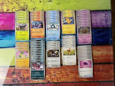 Pokemon | Fatale Flammen | Masterset | Deutsch | Alle 74x U/C Karten | NM | 