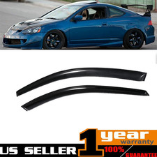 For 2002-2005 2006 Acura Rsx Coupe Dc5 Type-s Tinted Window Visors Rain Guards D For 2002-2005 2006 Acura Rsx Coupe Dc5 Type-s Tinted Window Visors Rain Guards D