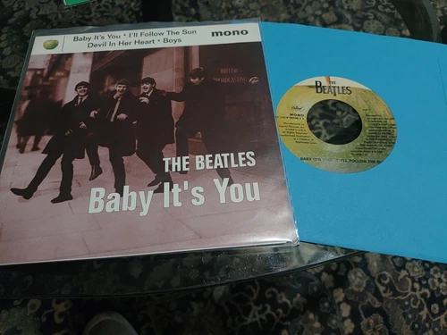 The Beatles Baby It's You 7" Vinyl EP 1995 USA With Picture Sleeve NM