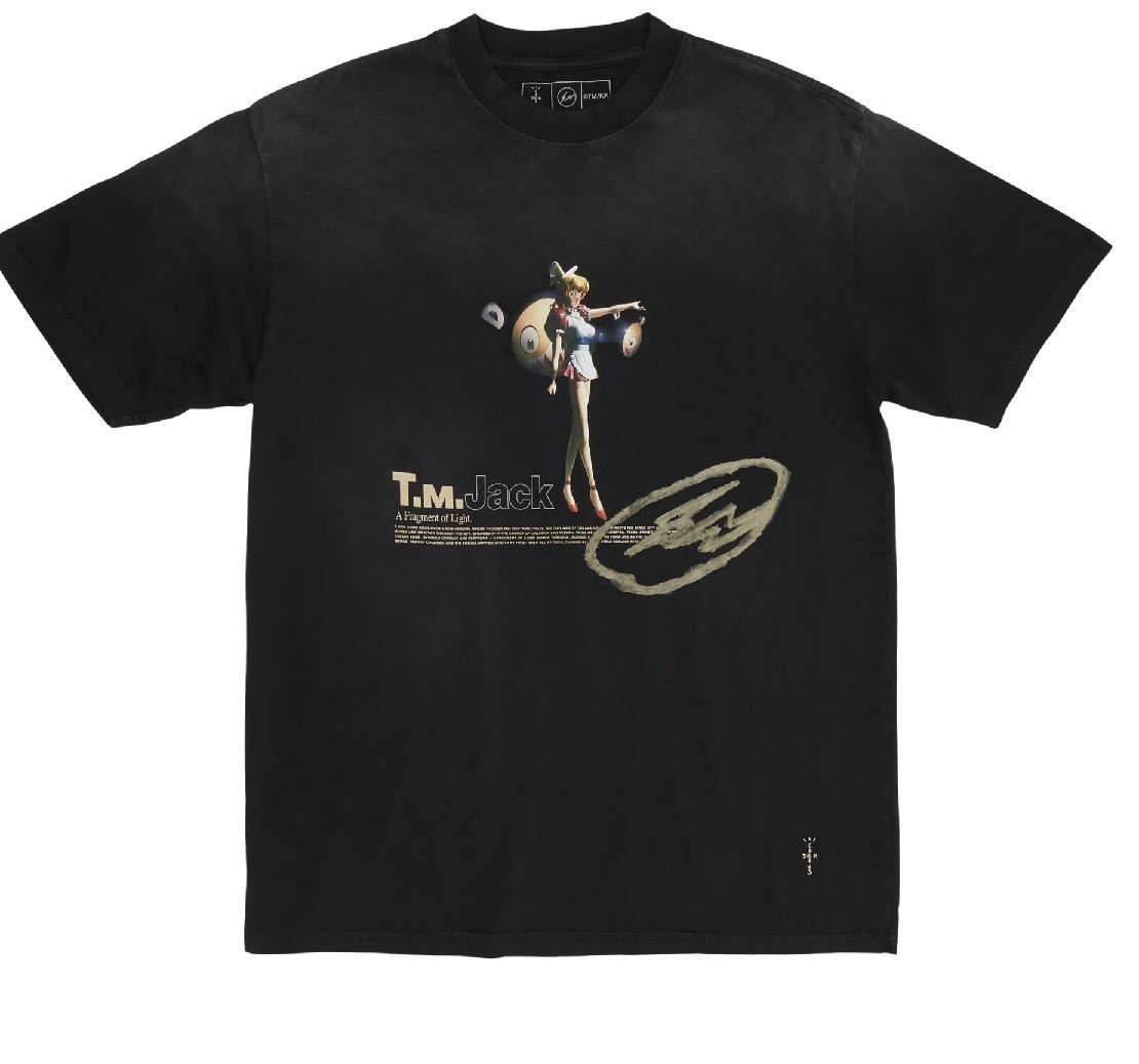 Travis Scott Cactus Jack 村上隆Fragment Tee Travis Scott Cactus Jack x Fragment x Takashi Murakami Tokyo Jack