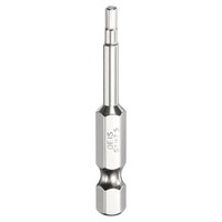 "H2.5 Sechskant-Bit 2.5Mm 1/4\" Schaft 50Mm Magnet. Verchromt Antriebs-Stecknuss"