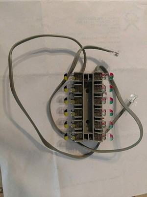 Tii Network Technologies 68M-2-2T 12 Pair Two Line Sealed Wire Termination Block