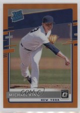 2020 Panini Donruss Optic Rated Rookies Orange Prizm /100 Mike King Michael 3hd