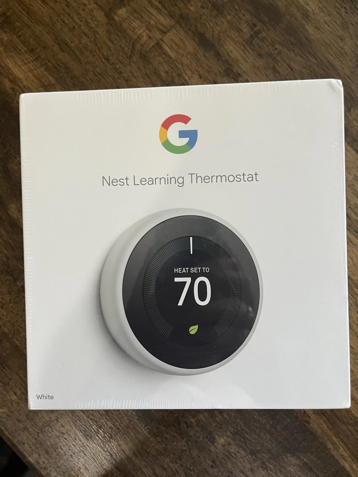 Google Nest Learning Thermostat 3rd Gen Stainless Stell T3007ES NEW SEALED