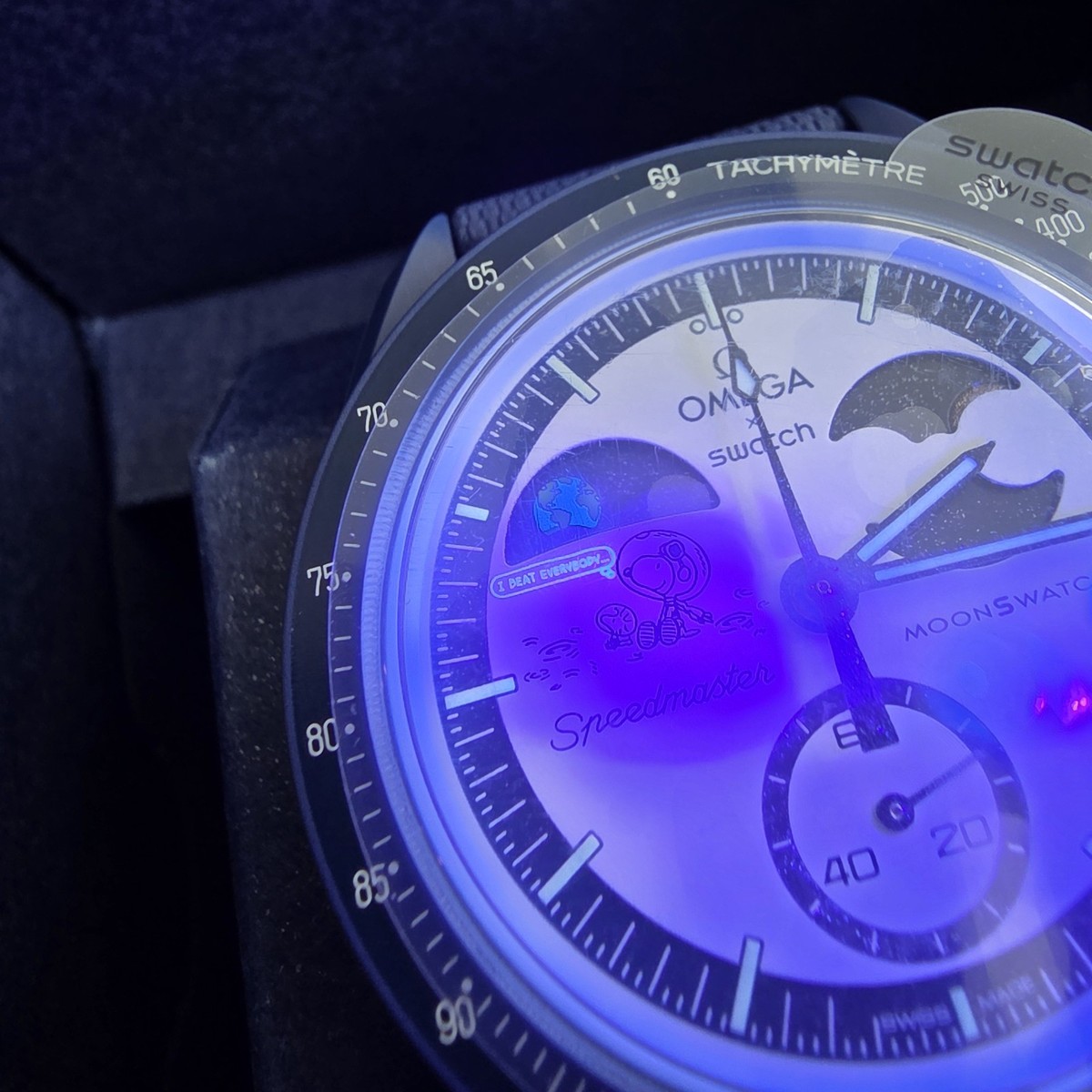 Omega X Swatch MoonSwatch Mission to Earthphase Moonshine Gold