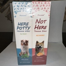 Petstoral Dog Not Here Here Potty Training Spray Kit Puppy 3.38 oz Ea 03/2028