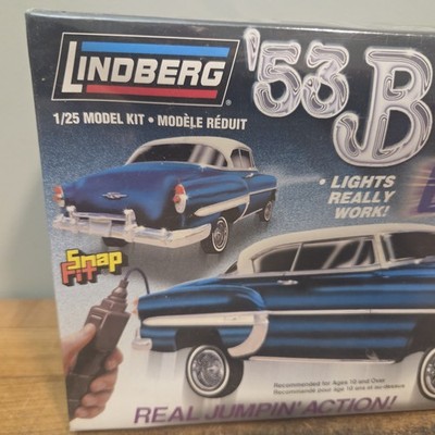 Lindberg 73028 1/25 Scale 1953 Chevy Bel Air Bomb Buildn'Play