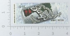 Vintage Coca-Cola Barq's Root Beer Vending Machine Flavor Strip NBS36-BQ-L-4C