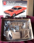 1968 PLYMOUTH ROADRUNNER, 1/25TH AMT #6515 MODEL KIT, OPEN BOX W/'BAGGED' PARTS! — photo 2